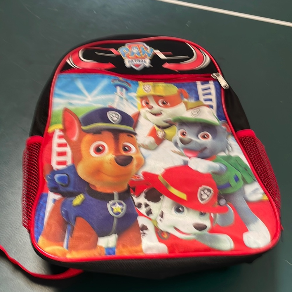 Great condition Paw Patrol back pack